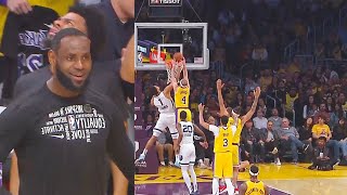 Lakers SHOCKED By Alex Carusos Dunk After Anthony Davis Missed Free Throw Lakers vs Grizzlies [upl. by Sungam]