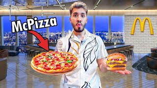 Así es el McDonalds más GRANDE del MUNDO  Vende MC PIZZA y MC PASTA 🍕🤯 [upl. by Roeser]