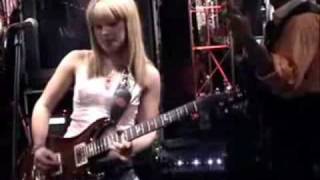 Badass Female Guitarist  Orianthi Panagaris [upl. by Eibrad898]