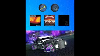 ecco i nuovi oggetti di Rocket League che usciranno in collaborazione con Metalica shorts [upl. by Johnston]