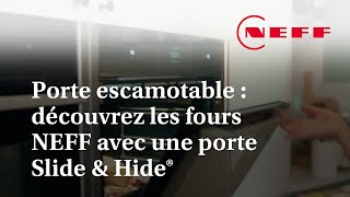 Porte escamotable  découvrez les fours NEFF avec une porte Slide amp Hide® [upl. by Obbard]