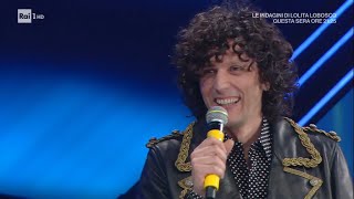 Ermal Meta  Domenica In Speciale Sanremo  07032021 [upl. by Nhar]