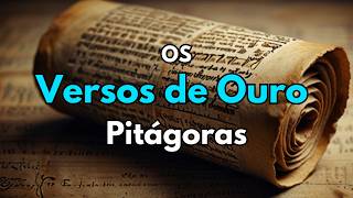 Os versos de ouro de Pitágoras [upl. by Caassi]