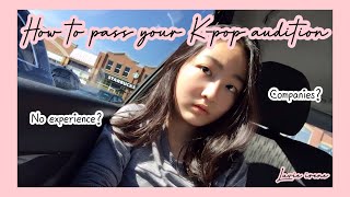 How to pass your Kpop audition 6 Tips and tricks [upl. by Nykal945]