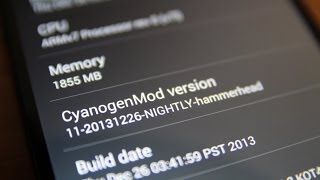 Official CyanogenMod 11 CM11 Demo Android 442 [upl. by Melonie]