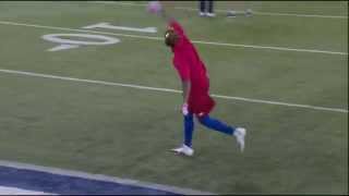 Odell Beckham JR One Handed Catches In Warmups [upl. by Eerot577]