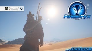 Assassins Creed Origins  Overheating Trophy  Achievement Guide Raining Bugs Hallucination [upl. by Scarface627]