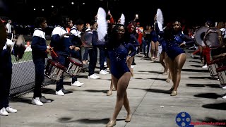 Abramson Sci Academy Marching Band Current  Alumni Marching In vs LWHiggins Homecoming 2023 [upl. by Ellette]