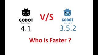 Godot 41 vs Godot 35 3D Physics Performance Test How much faster is Godot 4 speed test [upl. by Nilam]