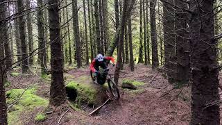 Tahnées Testament  Gisburn Forest The toughest trail in the forest NOW FELLED [upl. by Stafford]