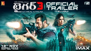 Tiger 3 Telugu Trailer  Salman Khan Katrina Kaif Emraan Hashmi Maneesh Sharma  YRF Spy Universe [upl. by Fremont]