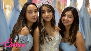 Cheer Squad Finds My Dream Dress  Planning My Quince EP 4 [upl. by Ydniw]