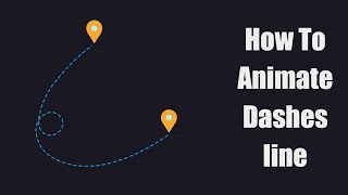 How To Make Dashes Line In After Effects  After effects Tutorial in 7 mins [upl. by Prinz]