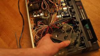 All about Cassette Decks Tapes and Replacing Belts Starring an Aiwa WX220  Part 2 [upl. by Hanad]