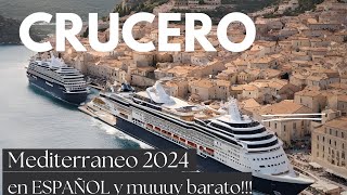 Crucero Mediterráneo Inolvidable este 2024 Lujo a Bajo Costo a Bordo del MSC Orchestra [upl. by Lertnek]