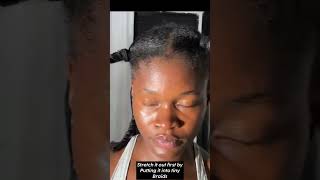 THIS BLOW DRYING METHOD SAVES MY HAIR FROM HEAT DAMAGE how to safely blow dry naturalhair [upl. by Aizan]