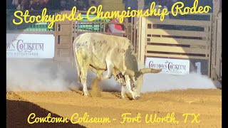 Stockyard Championship Rodeo  Fort Worth Texas [upl. by Shaylah919]