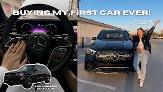 I BOUGHT MY DREAM CAR AT 24  2024 Mercedes Benz GLE 350 [upl. by Oinotnanauj]