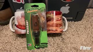 Primos pheasant call review [upl. by Yllak]