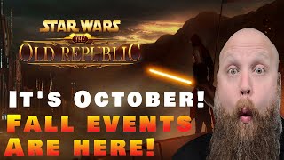 SWTOR October Events 2024 [upl. by Eenattirb]