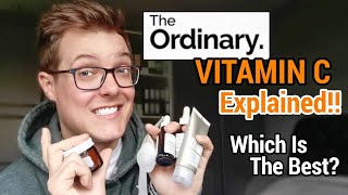 THE ORDINARY VITAMIN C Guide  Find The Best Vitamin C Serum [upl. by Ydnil]