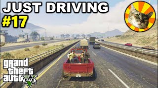 Just Driving 17  GTA V  Los Santos to Sandy Shores with Trevor and the boys [upl. by Neelasor]