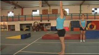 Gymnastics Moves  How to Do a Running Front Flip [upl. by Eem]