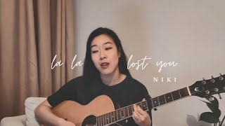 la la lost you  NIKI guitar cover [upl. by Hairahcaz]