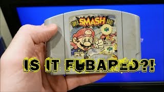 how to repair N64 cartridge Super Smash Bros Nintendo 64 N64 refurbishment Is it FUBARed [upl. by Bannon]