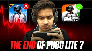 THE END OF PUBG LITE  NEW ERA IS STARTING  OLD GoDTusharOP comeback [upl. by Campy]