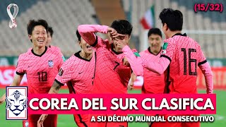 🇰🇷 COREA DEL SUR CLASIFICA A QATAR 2022 ¡LA MEJOR SELECCIÓN DE ASIA EN LOS MUNDIALES PRESENTE [upl. by Kylander]