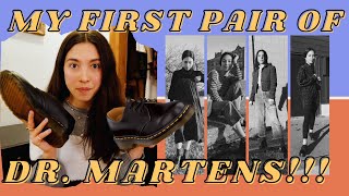 DR MARTENS 1461 OXFORDS  unboxing and lookbook รีวิวรองเท้า docmartens THAI SUBS by cavina [upl. by Tneicniv]