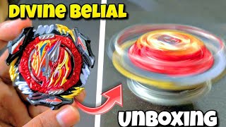 divine belial beyblade unboxing and review  pocket toon [upl. by Patterson560]