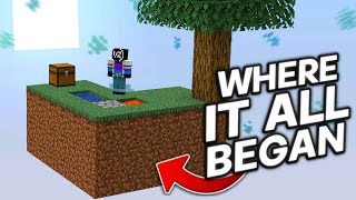 Revisiting Minecraft Skyblock  3 Years Later [upl. by Darci434]