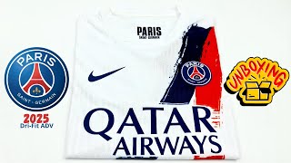 PSG maillot extérieur 20242025 player version Unboxing  ASMR [upl. by Fahland]