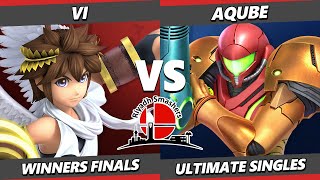 RS Series 141 WINNERS FINALS  Vi Pit Dark Pit Vs AQuBe Samus Smash Ultimate  SSBU [upl. by Laurianne]