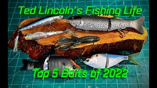 Top 5 Big Bass Baits of 2022 [upl. by Aramenta942]