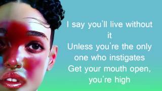 FKA twigs  Two Weeks Lyric video [upl. by Hakeber]