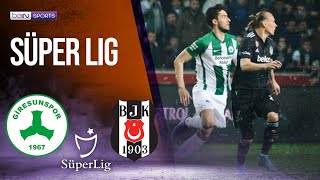 Giresunspor vs Besiktas  Super Lig HIGHLIGHTS  04172022  beIN SPORTS USA [upl. by Aeynod]