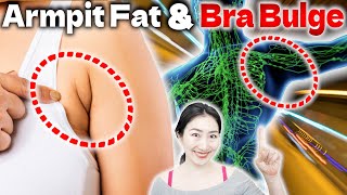 Clearing Armpit Lymphatic Blockage Shreds Armpit Fat amp Bra Bulge SelfMassage [upl. by Noiro]