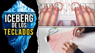 El Iceberg de los Teclados Desde su Origen a los Misterios Ocultos 💻😵‍💫 [upl. by Myrwyn]