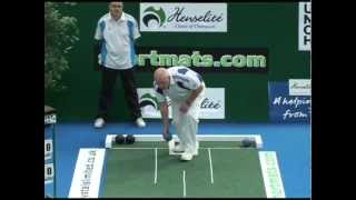 Greengauge Shortmat Bowls Challenge  Alex Marshall MBE Vs Lawrence Moffat Match 2 Part 1 [upl. by Arvell]