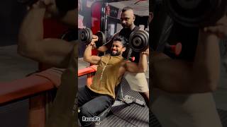 DB Hammer Shoulder press 🔥 My body 🔥 My Journey 💯♥️ gymworkout viralshorts [upl. by Meingolda]