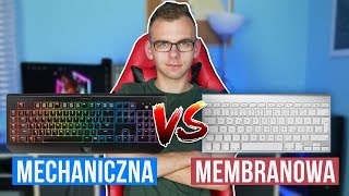 Klawiatura MECHANICZNA vs MEMBRANOWA Którą wybrać [upl. by Cacilia]