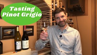 Tasting Pinot Gris or is it Pinot Grigio Wine 33 of 52 [upl. by Rabka]