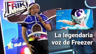 Gerardo Reyero la voz de Freezer cuenta su historia en el Friki Festival 2022 [upl. by Rizan]