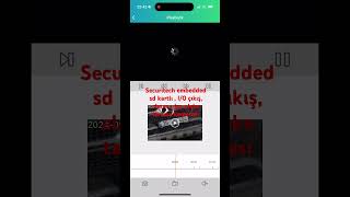 Securitech embedded sd kart I0 çıkış alarm out plaka tanıma kamerası wwwtoptanguvenliksistemicom [upl. by Rimat448]