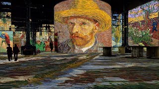 Vincent van Gogh art ALIVE  Atelier des Lumières Paris France STARRY NIGHT [upl. by Enailil751]