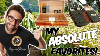 My Absolute FAVORITE Cigar Accessories  Cigar Humidors AND Cigar Travel Cases [upl. by Bevon]