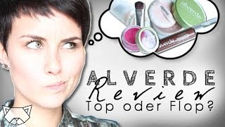 Alverde Review  Top oder Flop Drogerie Naturkosmetik [upl. by Nodrog]